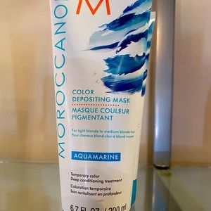 Moroccan oil conditioning color mask - Aquamarine